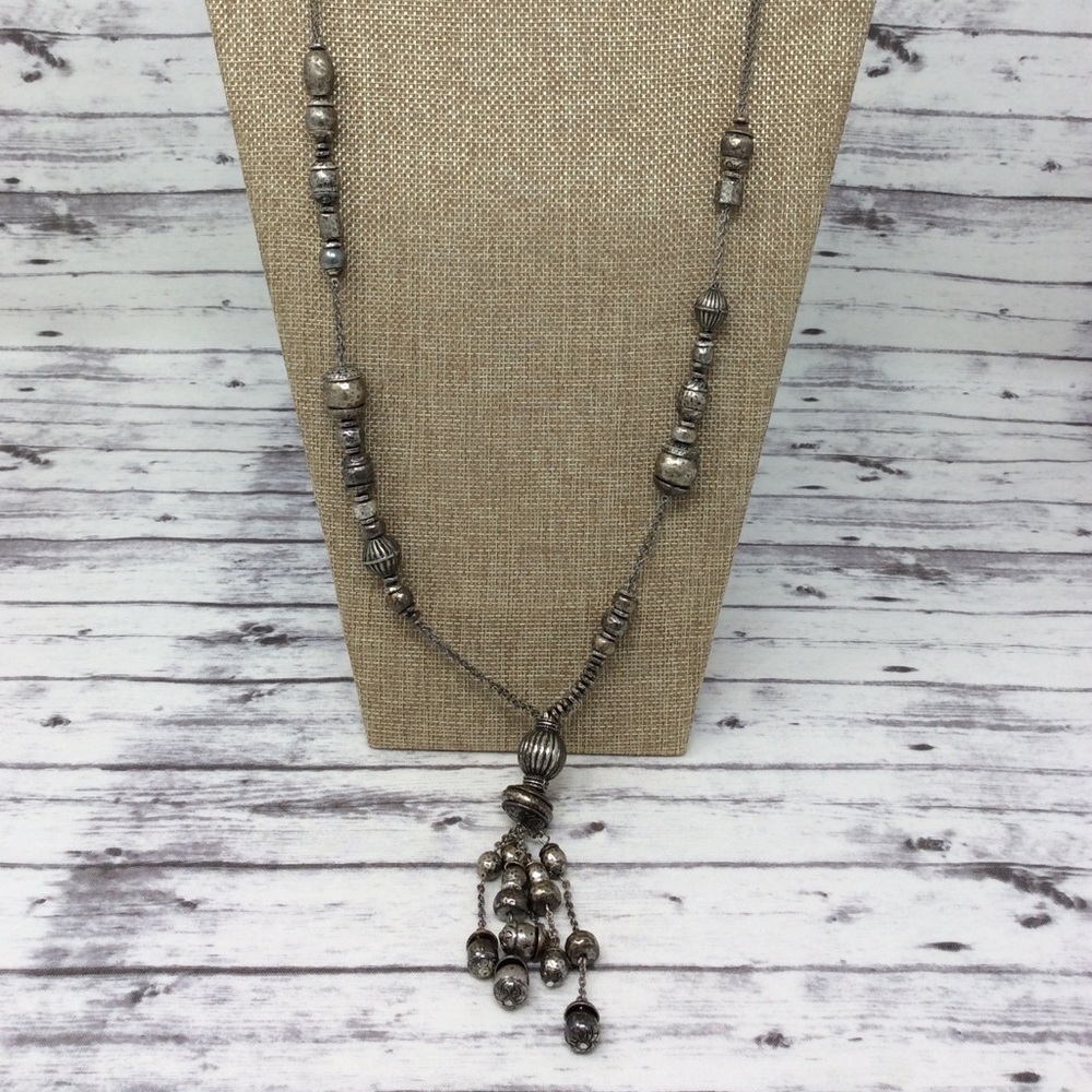 🍀Lucky Brand🍀VTG-Long Beaded Necklace